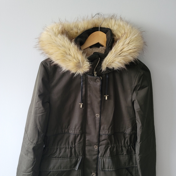 ZARA Olive Green Jacket - Size S - Picture 5 of 6